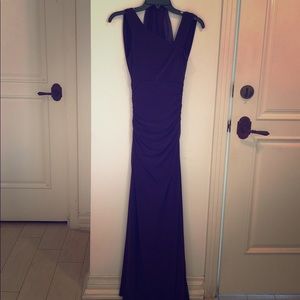 Dark Purple Gown
